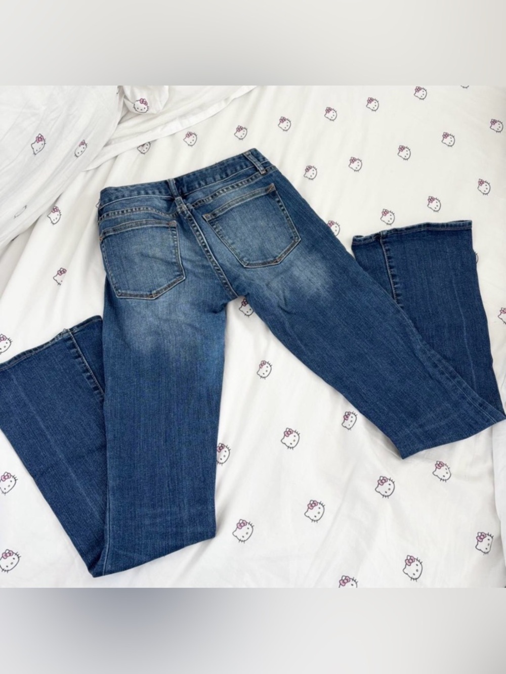 Bootcut denim blue jeans - Picture 3 of 3